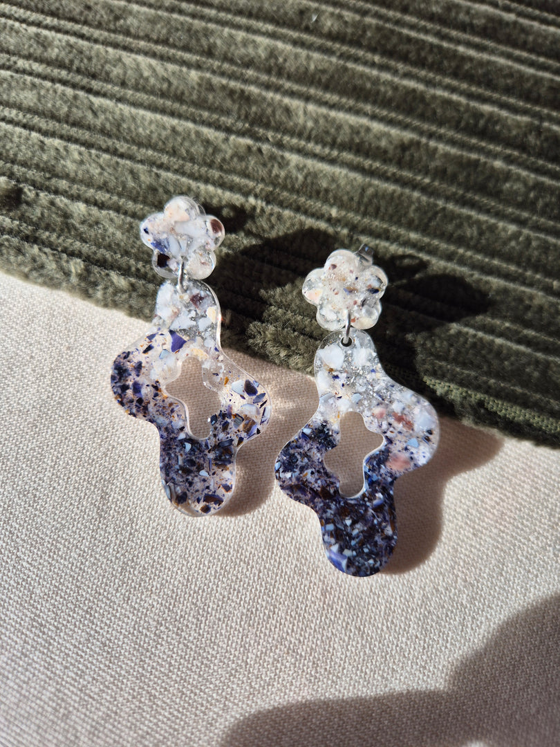 Boucles d'oreilles Lunelle | Puces