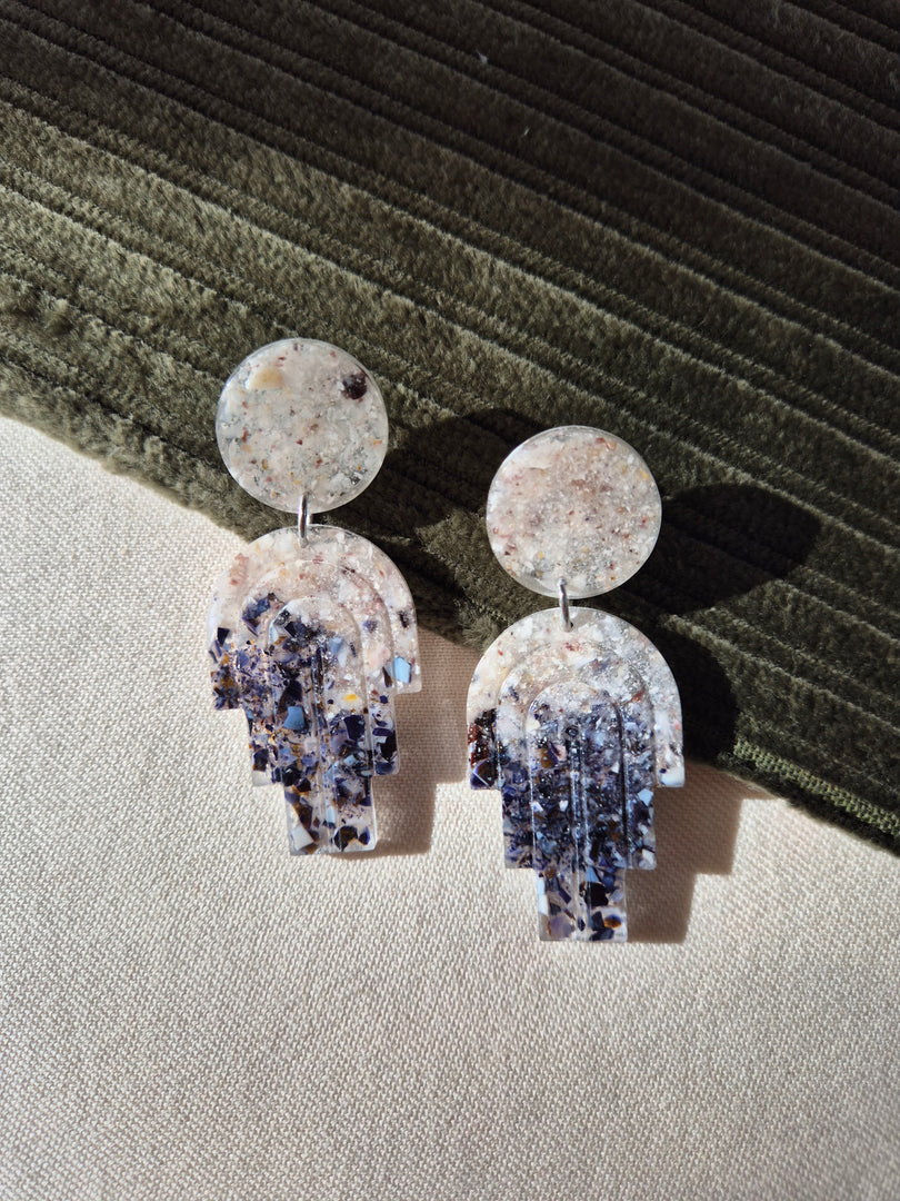 Boucles d'oreilles Mina | Puces