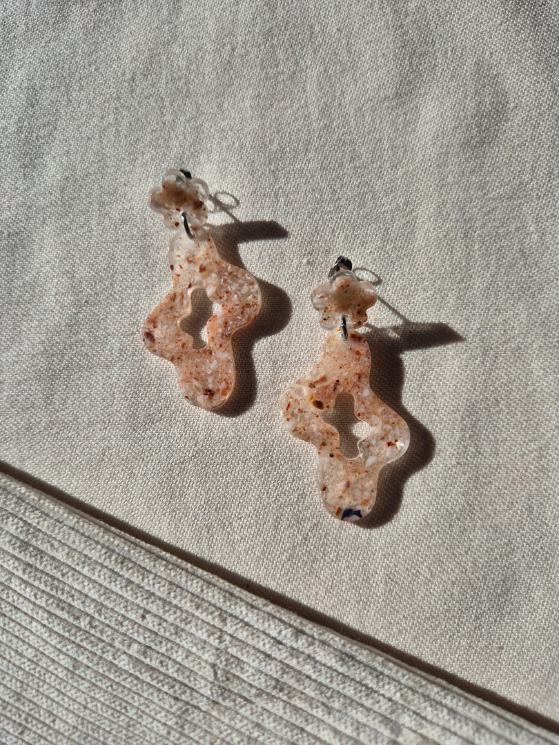 Boucles d'oreilles Lunelle | Puces