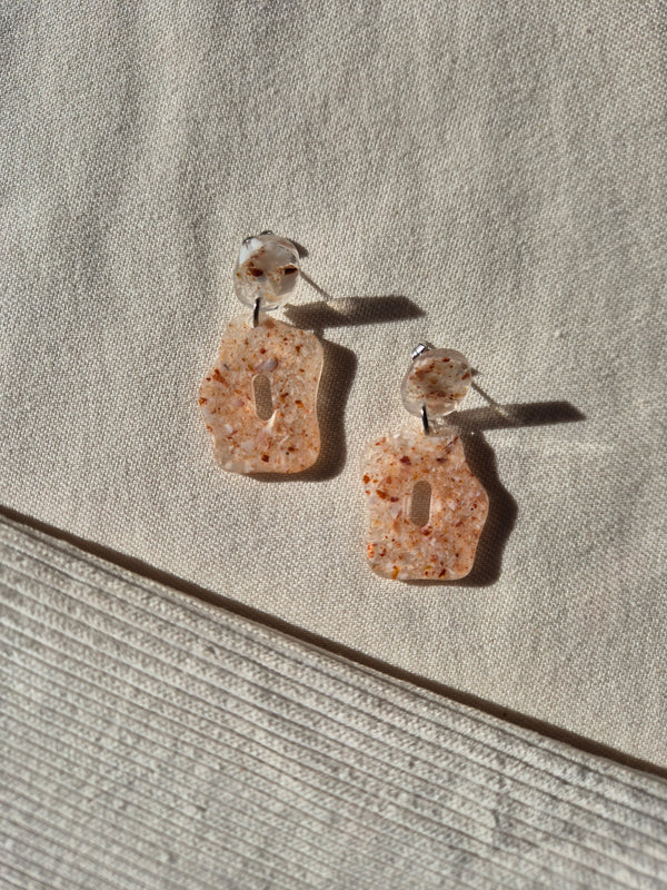 Boucles d'oreilles Siloé | Puces