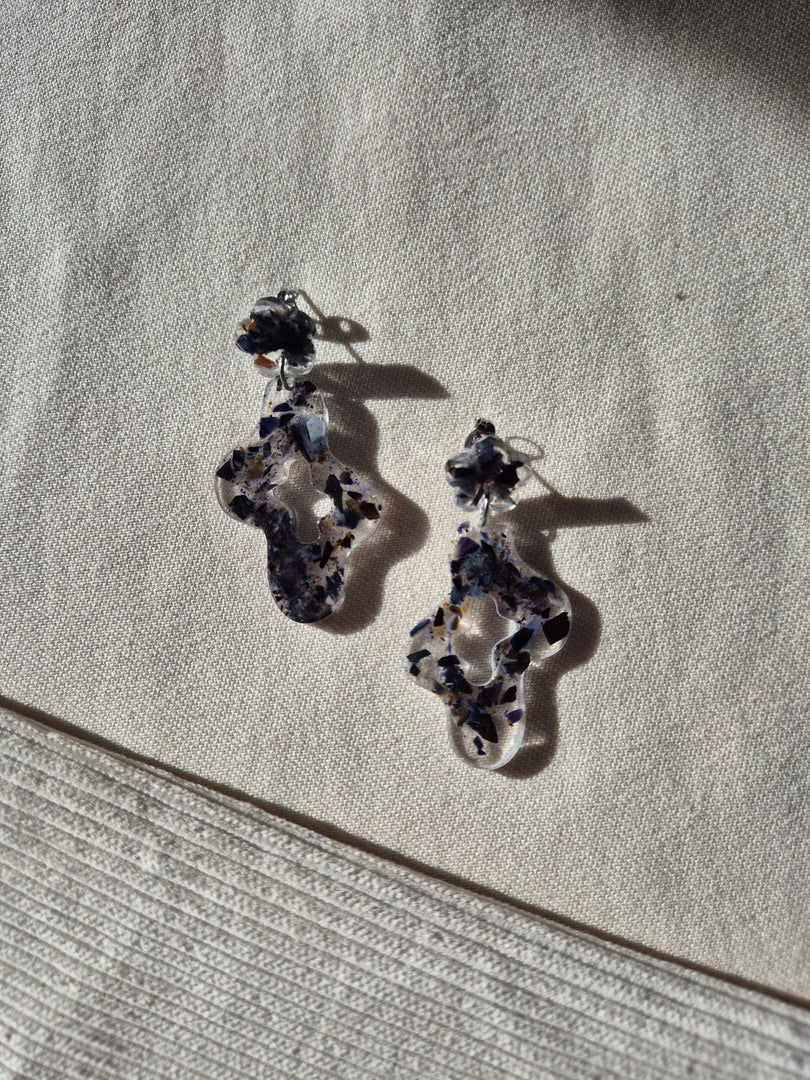 Boucles d'oreilles Lunelle | Puces