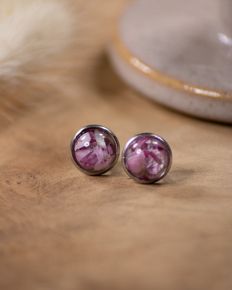 Boucles d'oreilles Faustine | Puces