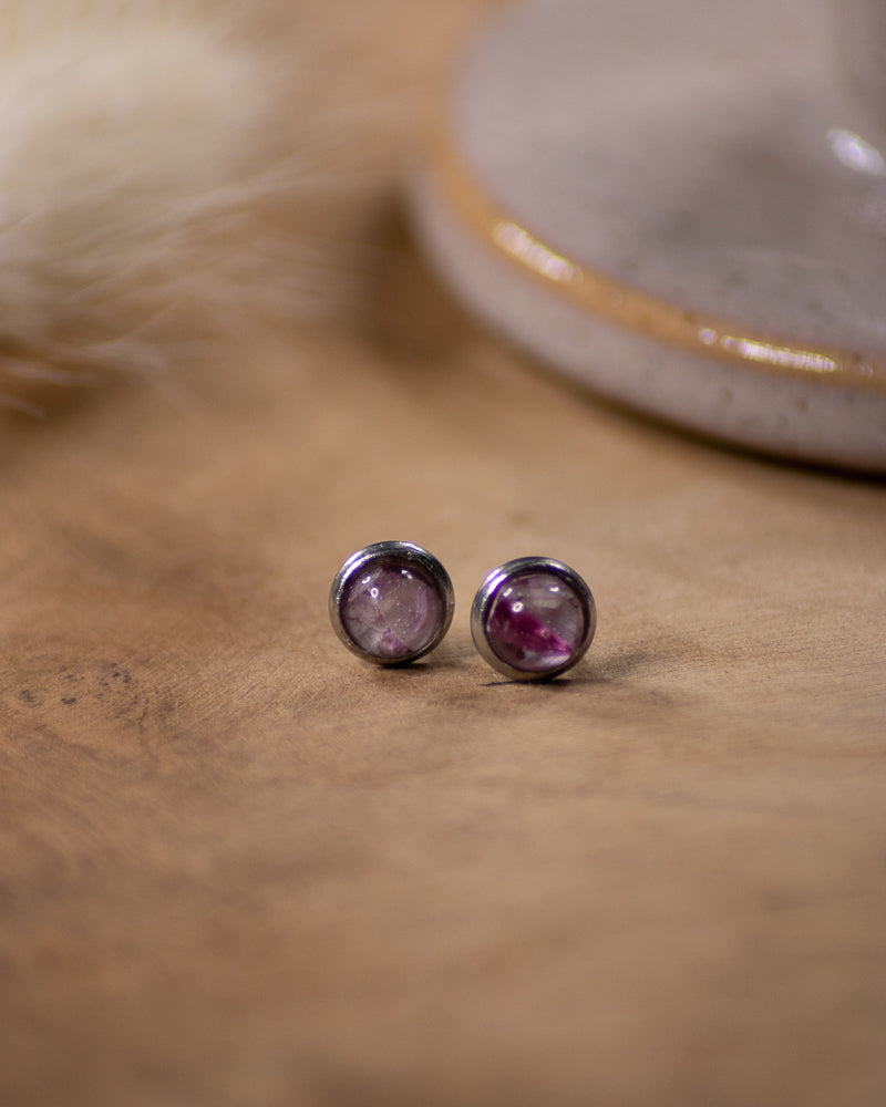 Boucles d'oreilles Faustine | Puces