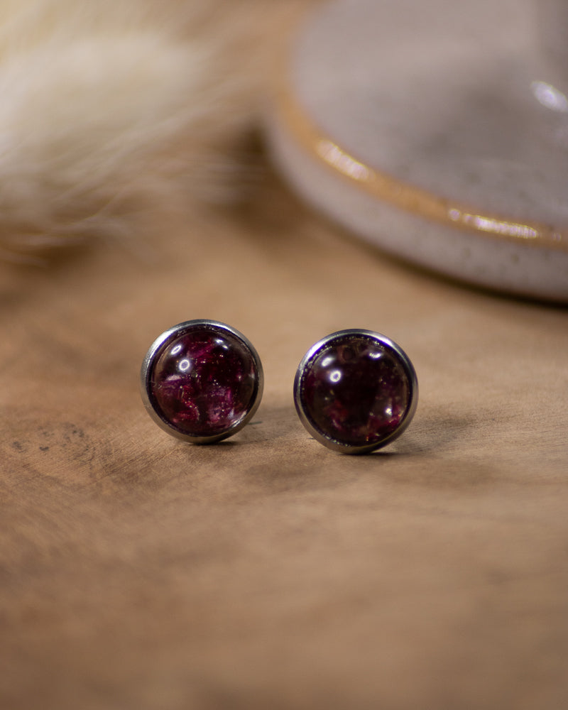 Boucles d'oreilles Faustine | Puces