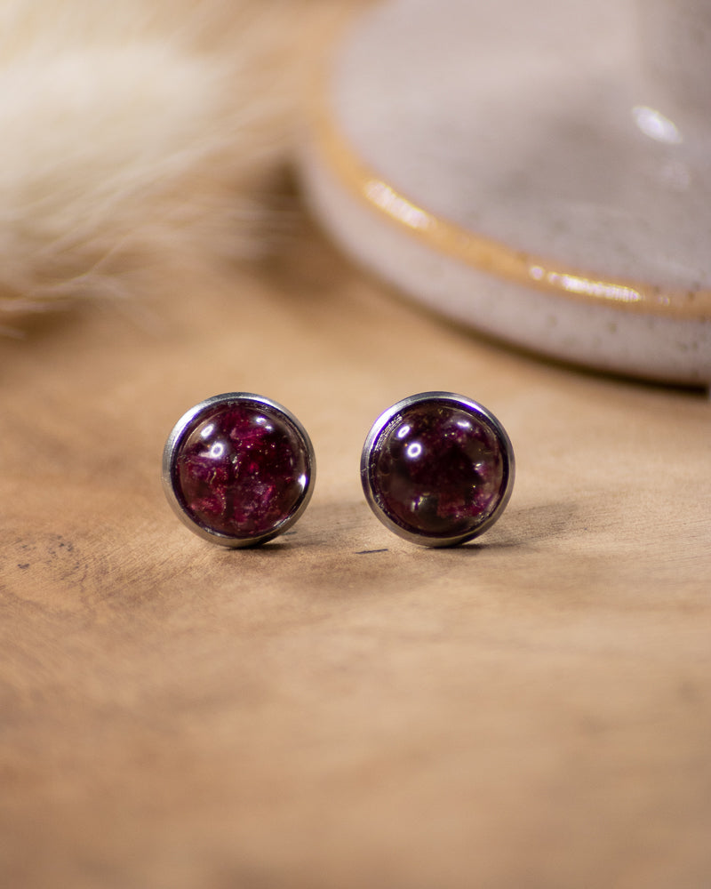 Boucles d'oreilles Faustine | Puces