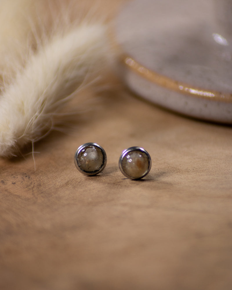 Boucles d'oreilles Faustine | Puces