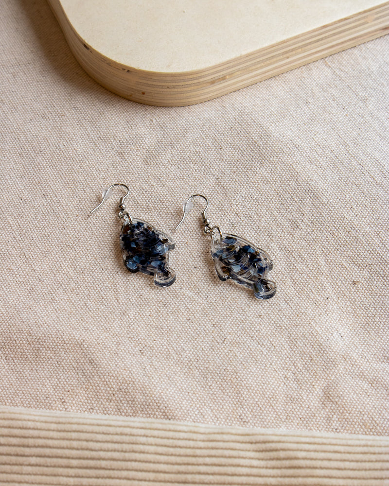 Boucles d'oreilles Ambre | Hameçon