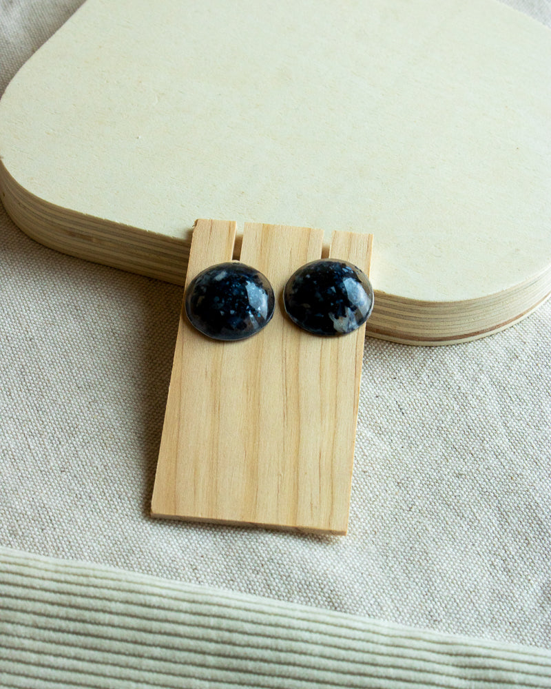 Boucles d'oreilles Gaïa | Puces