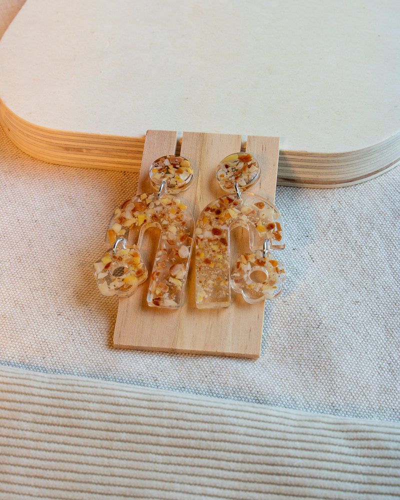 Boucles d'oreilles Luce | Puces