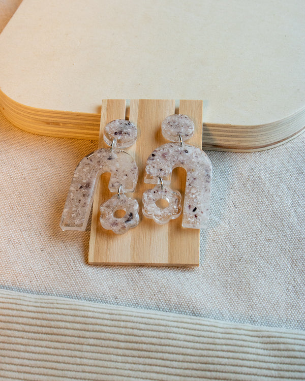 Boucles d'oreilles Luce | Puces